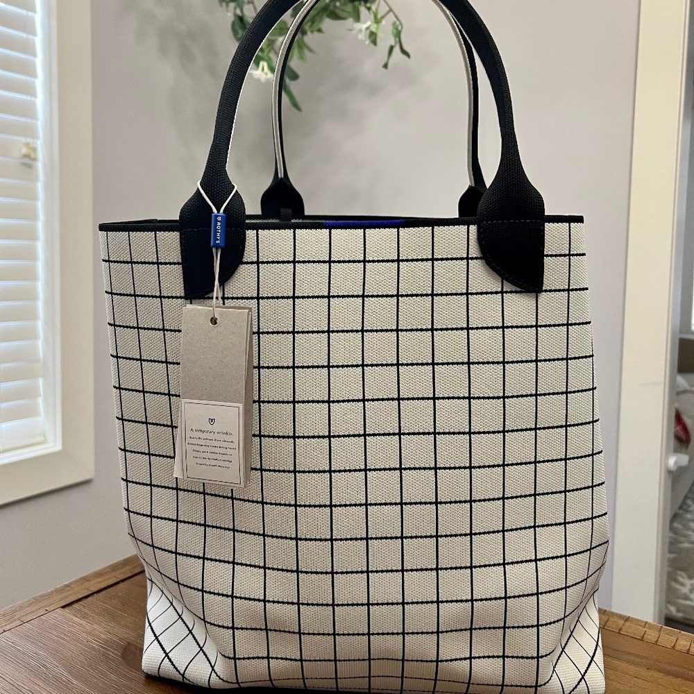 NWT Rothy’s Windowpane Collector’s Edition Lightweight Tote